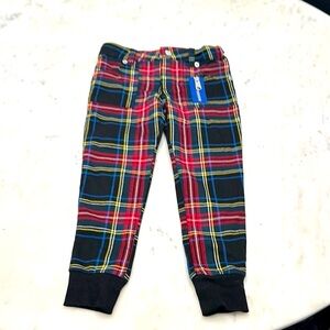 Kids Plaid Bottoms - Multicolor